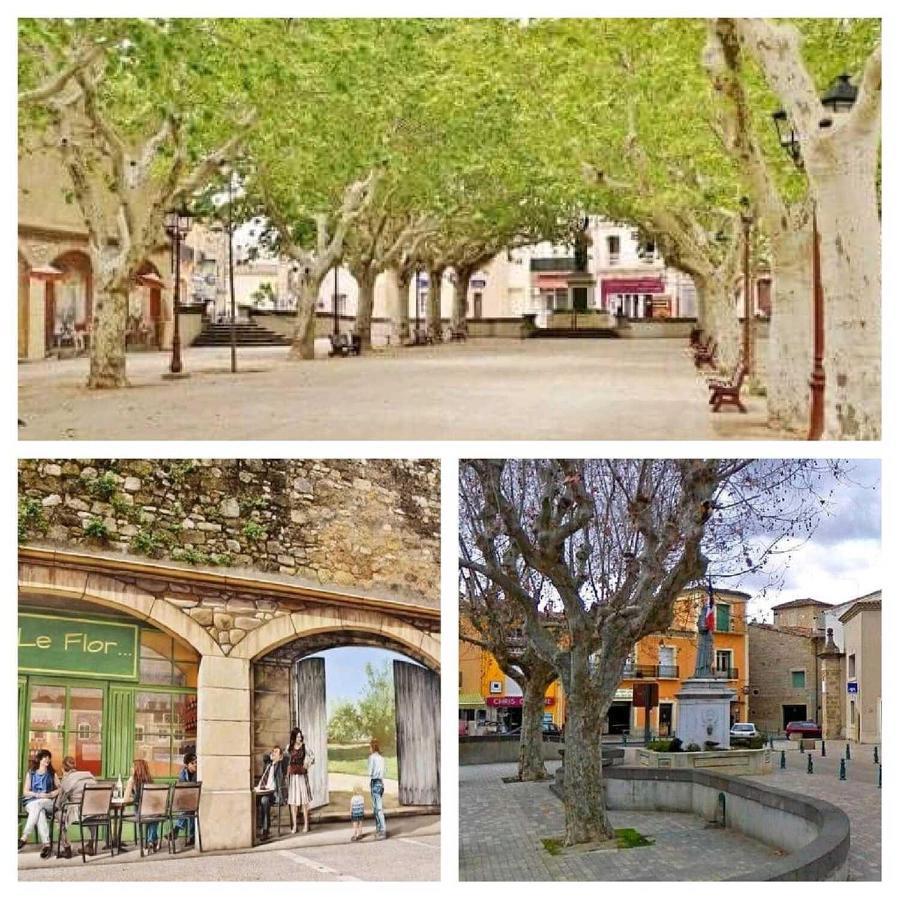 Charmant T2 Tout Confort Au Centre Du Village ! Florensac Esterno foto